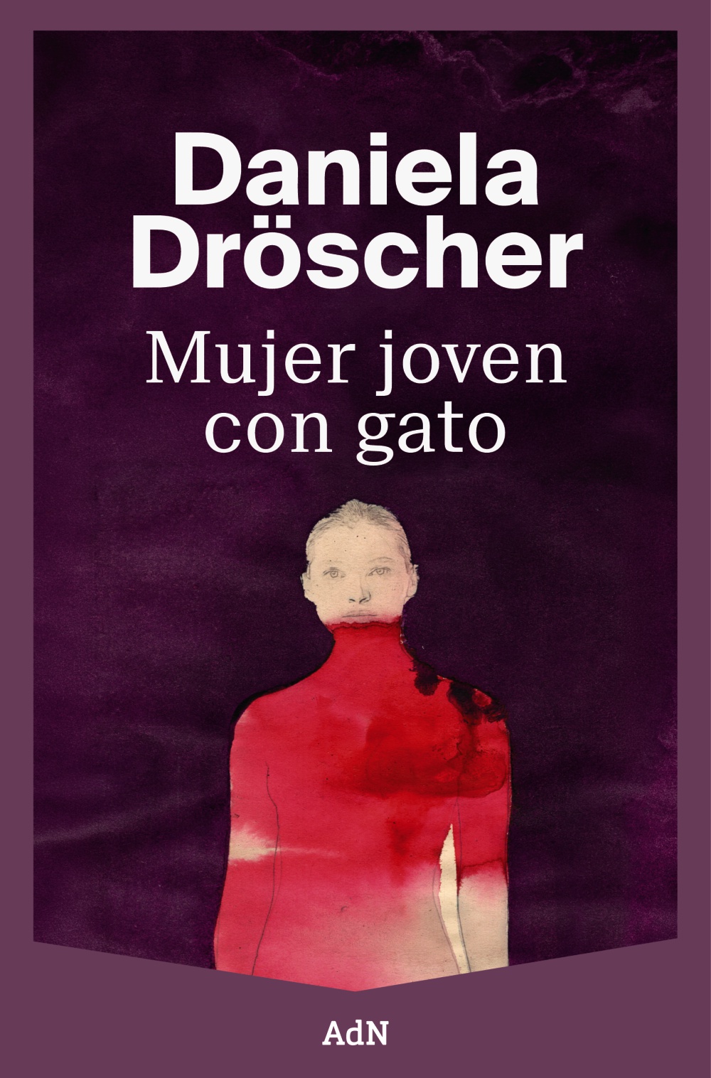 Mujer joven con gato - Daniela  Dröscher 